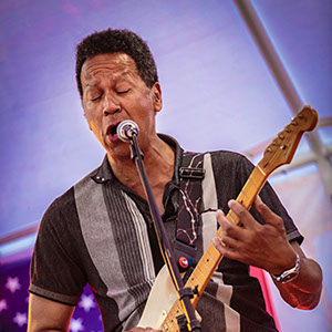 Photo of a live singer