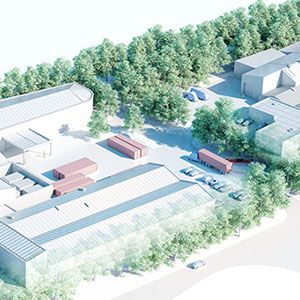 3D Floor plan for St. Paul's Chambers penthouse