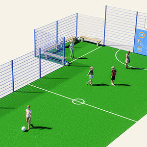 3D Floor plan for St. Paul's Chambers penthouse