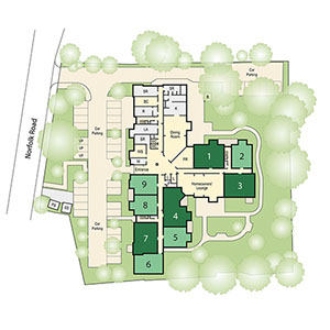 2D site plan