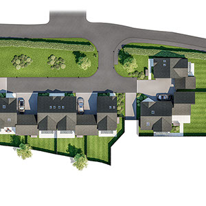 3D Floor plan for St. Paul's Chambers penthouse