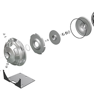 Product 3D exploded view