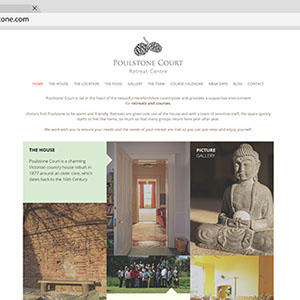 Website design for Pulstone Court